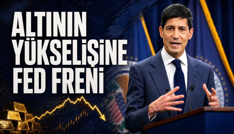 altının yükselişine fed freni geldi
