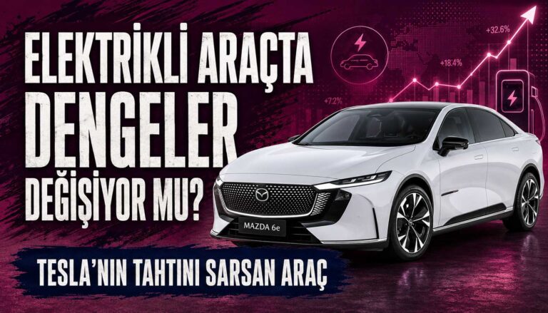 elektrikli araçlarda denklem değişebilir. mazda'nın yeni modeli tesla'nın tahtını sarsacak mı?