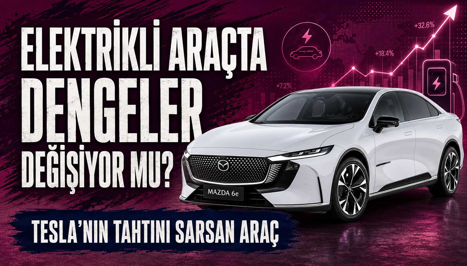 elektrikli araçlarda denklem değişebilir. mazda'nın yeni modeli tesla'nın tahtını sarsacak mı?