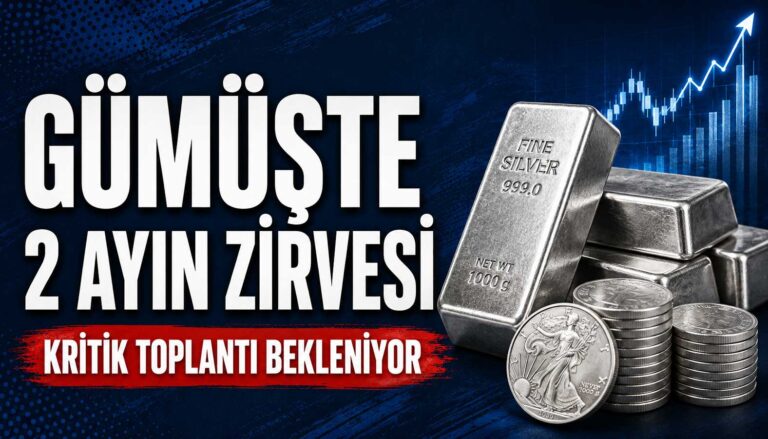 gümüş son iki ayın zirvesine çıktı, fed'in kritik toplantısı bekleniyor