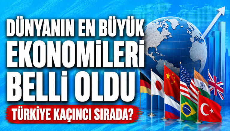 dünyanın en büyük ekonomilerini anlatan bir haberin kapağı