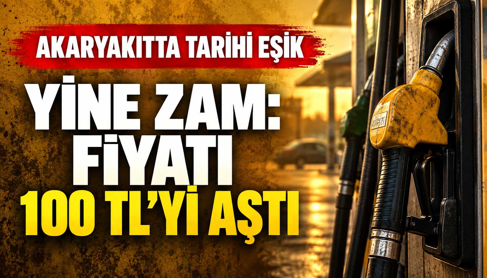 motorinin fiyatı Türkiye'de ilk kez 100 TL'yi aştı