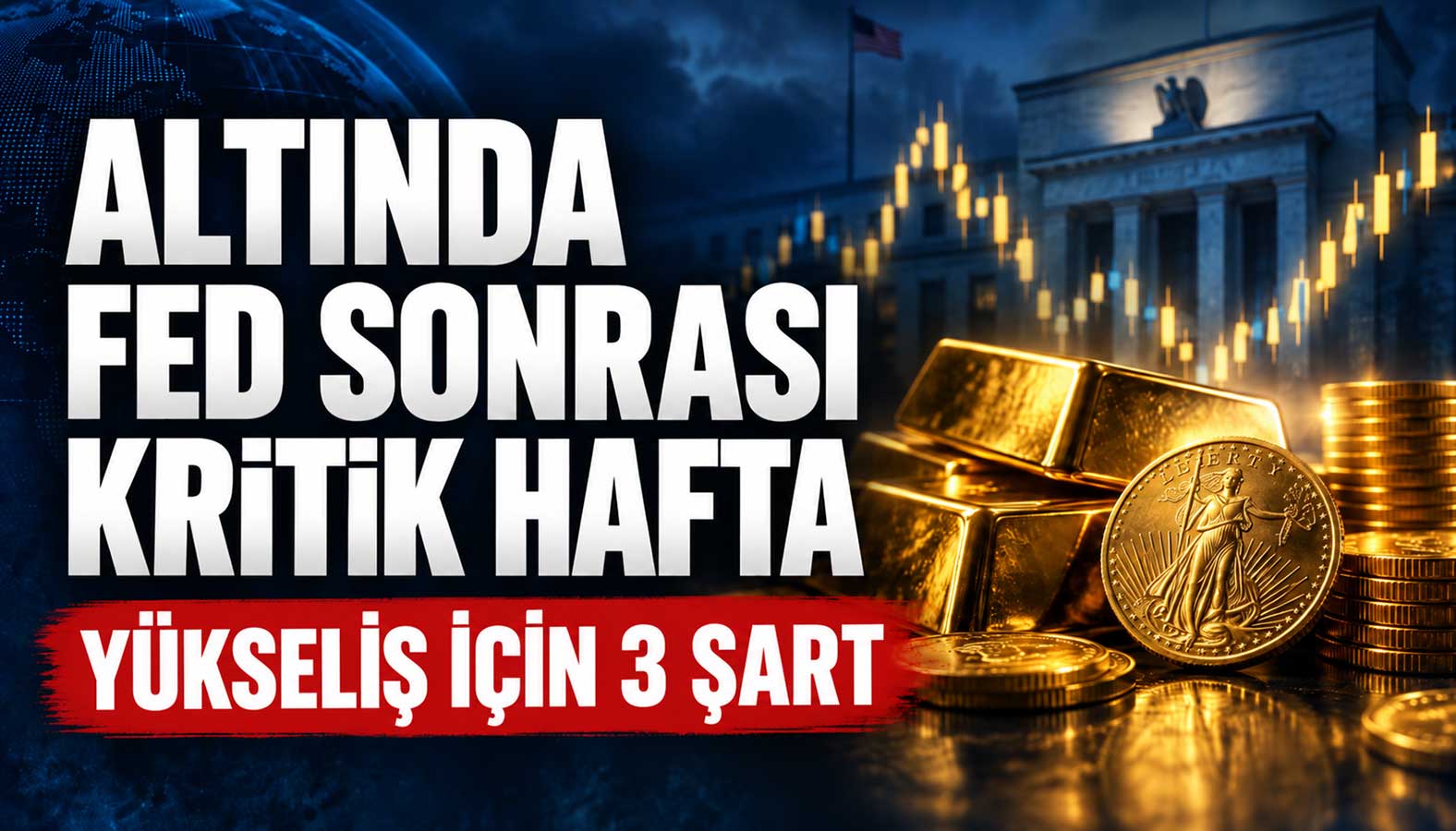 Altında Fed kararı sonrası kritik hafta. Yükseliş için üç şart bulunuyor.