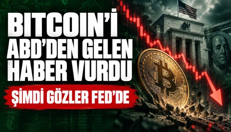 Bitcoin'i ABD'den gelen veri vurdu. Şimdi gözler Fed'de