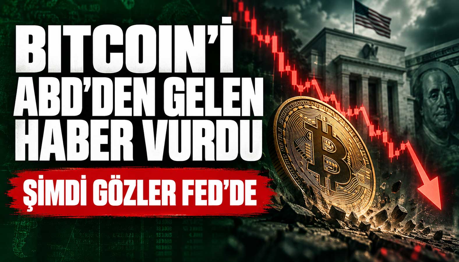 Bitcoin'i ABD'den gelen veri vurdu. Şimdi gözler Fed'de