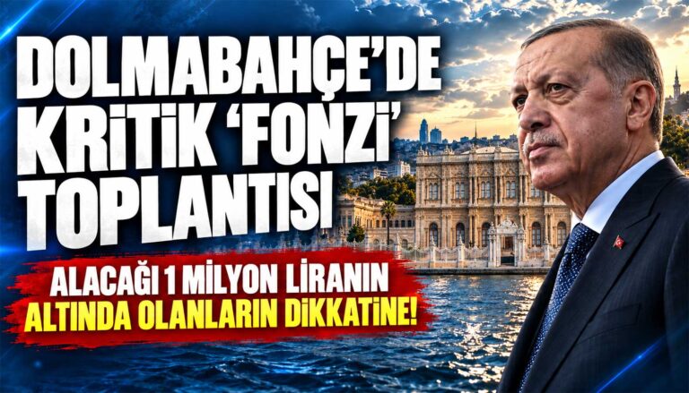 Dolmabahçe'de kritik 'fonzi' toplantısı