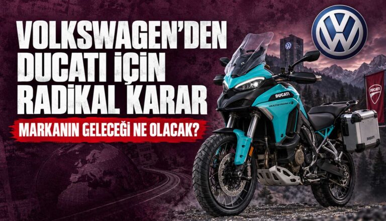 dünyaca ünlü otomobil markası volkswagen, motosiklet markası ducati'yi satmaya hazırlanıyor