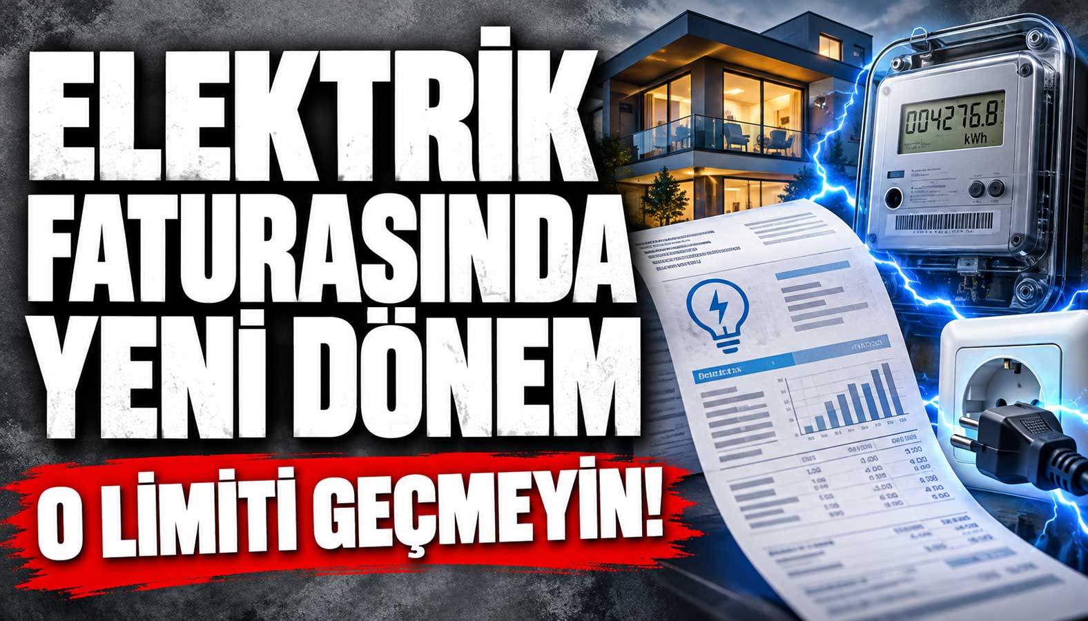 Elektrik faturasında yeni limit Ekim ayında belli olacak
