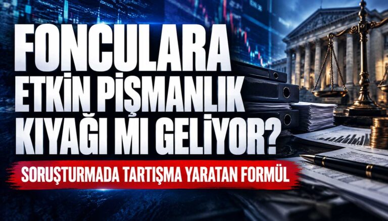 Fonculara etkin pişmanlık kolaylığı mı sağlanacak?