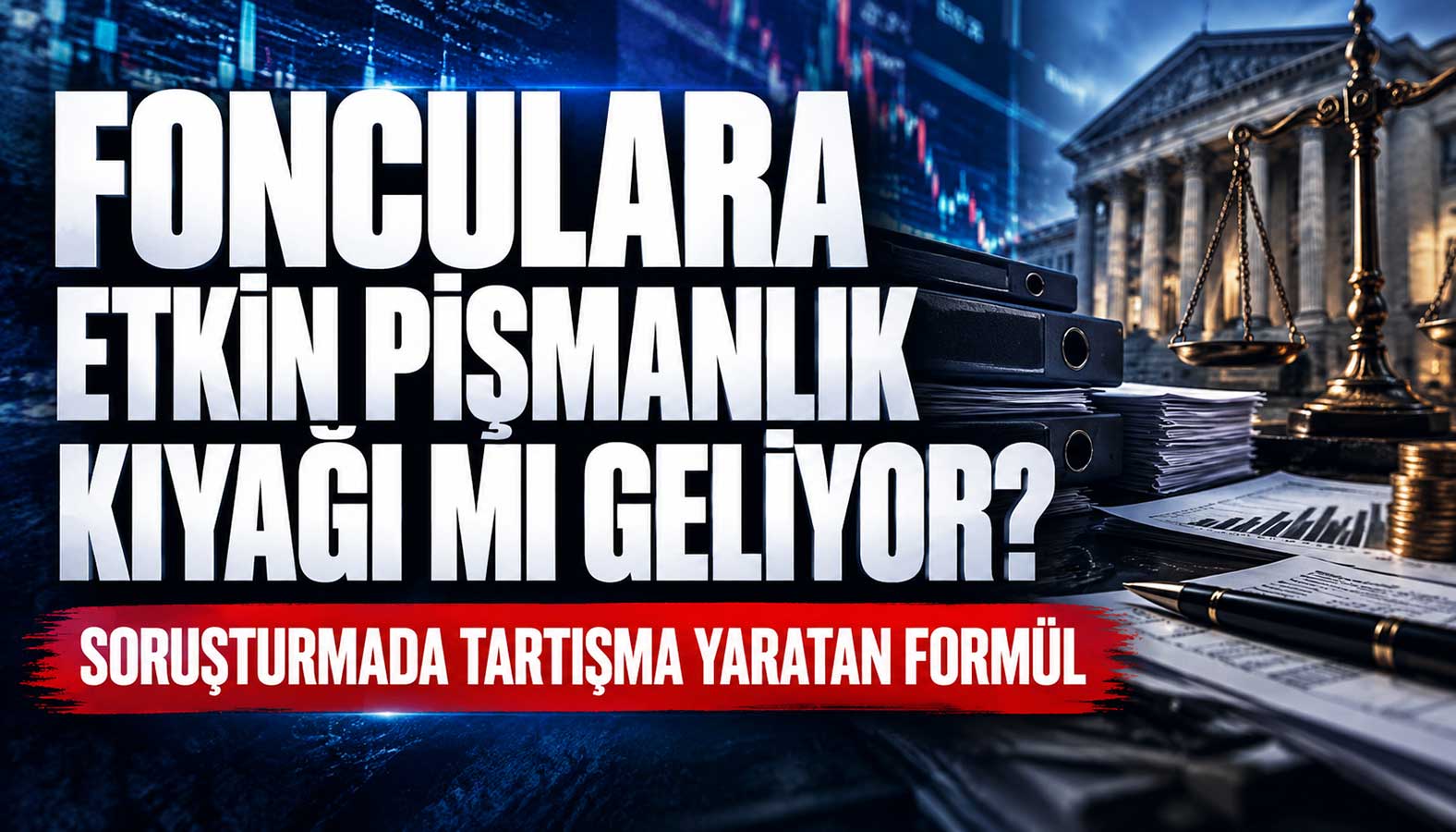 Fonculara etkin pişmanlık kolaylığı mı sağlanacak?
