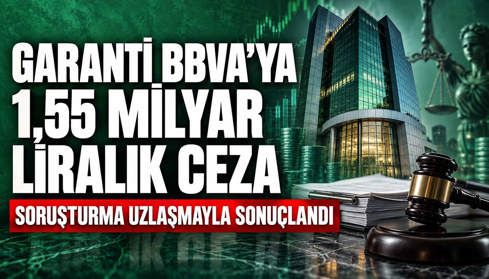 Garanti BBVA'ya 1,55 milyar liralık ceza geldi: Soruşturma uzlaşmayla sonuçlandı.