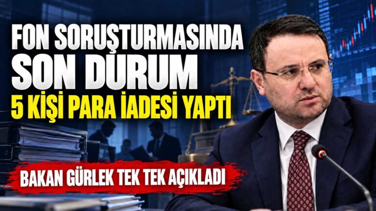 Adalet Bakanı Akın Gürlek, gelinen son noktayı açıkladı