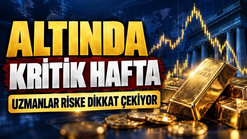 Altında kritik hafta: Uzmanlar riske dikkat çekiyor
