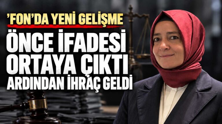 Fatma Betül Sayan Kaya'nın önce ifadesi ortaya çıktı. Ardından ihraç kararı geldi.