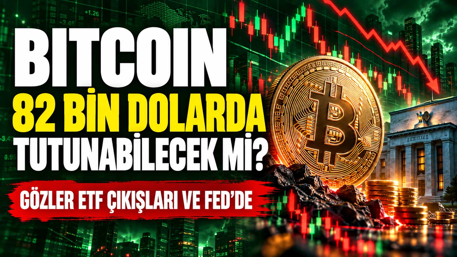 Bitcoin 82 bin dolarda tutunabilecek mi?