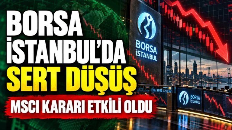 Borsa İstanbul haftanın son işlem gününe düşüşle başladı