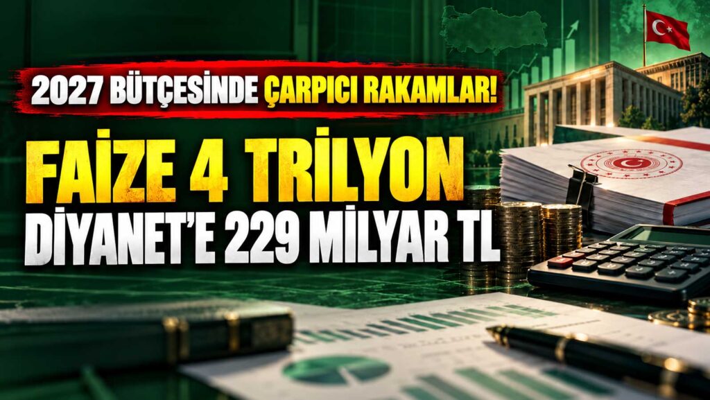 2027 bütçesi Meclis'e sunuldu
