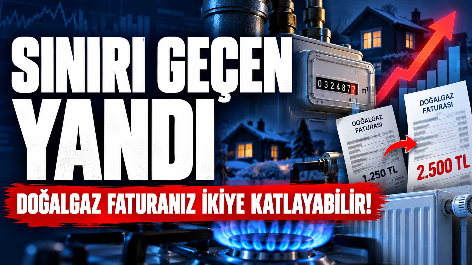 doğalgazda kış tarifesi faturanızı ikiye katlayabilir