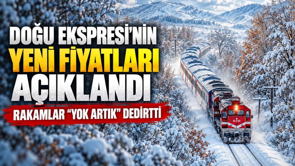 Turistik Doğu Ekspresi'nin fiyatları açıklandı
