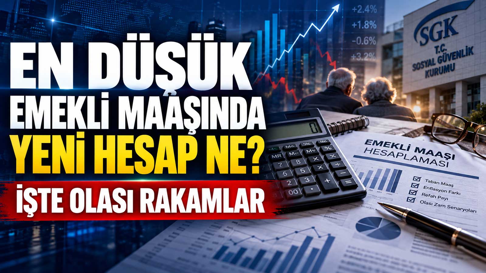 En düşük emekli maaşında yeni hesap ne? İşte rakamlar