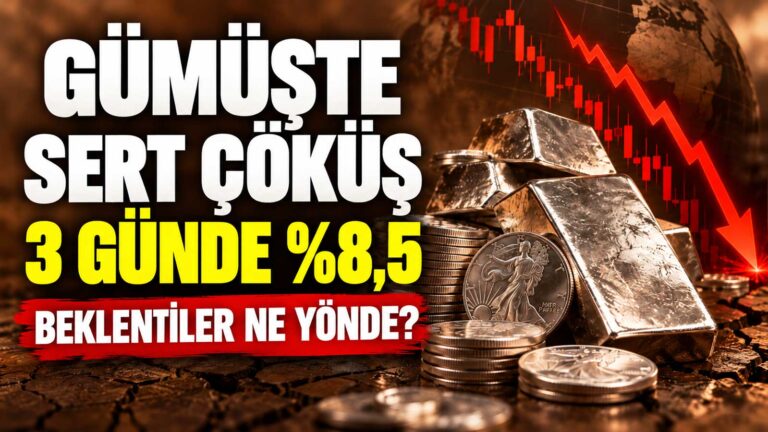 Gümüşte sert düşüş: beklentiler ne yönde?
