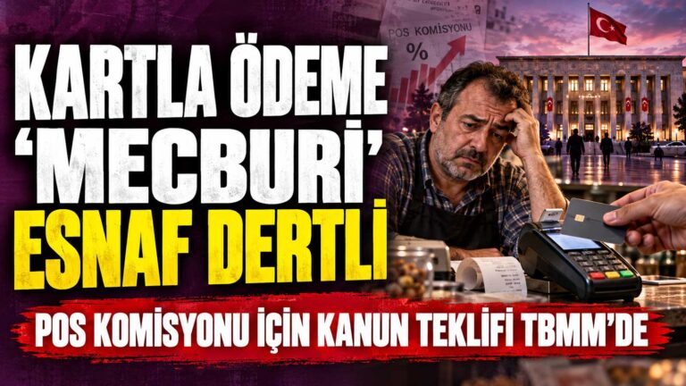 Kredi kartı ile ödemede kullanılan POS cihazları küçük esnafa yük oluyor: Kanun teklifi Meclis'te
