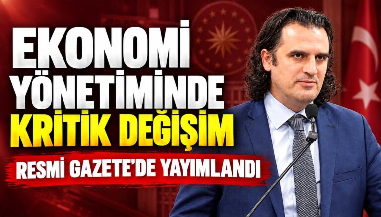 Ekonomi yönetiminde kritik değişim