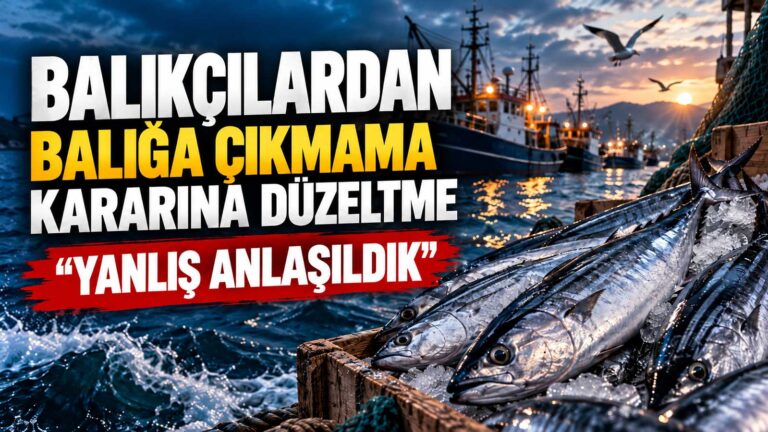 Balıkçılar palamut ucuz diye balık tutmama kararının yanlış anlaşıldığını söyledi