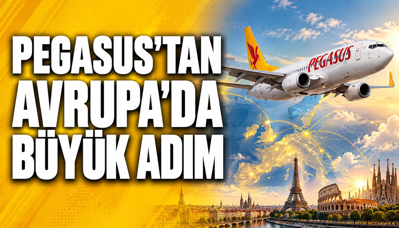 Pegasus'tan Avrupa'da büyük adım
