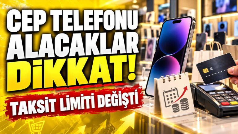Cep telefonu alacaklar dikkat: Taksit limiti değişti