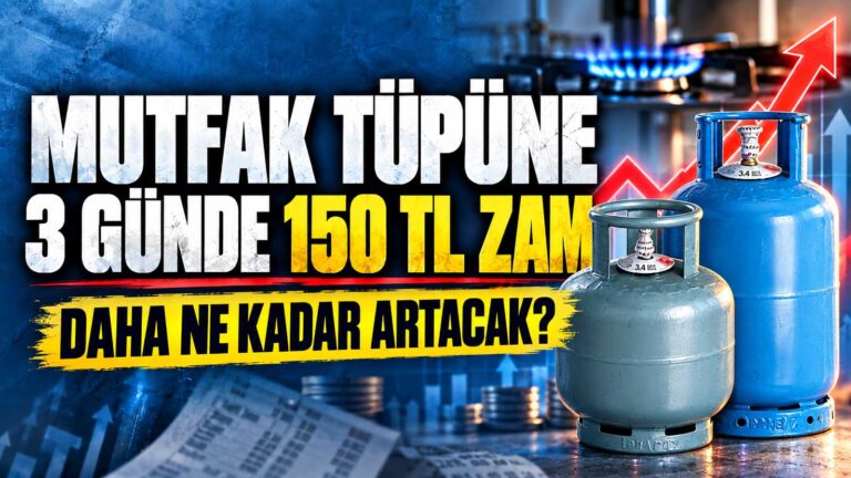 Mutfak tüpüne 3 günde 150 TL zam: Daha ne kadar artacak?